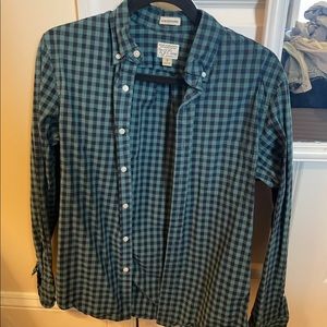 Slim untucked J Crew button down